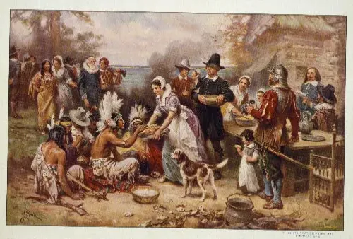 The first Thanksgiving 1621
