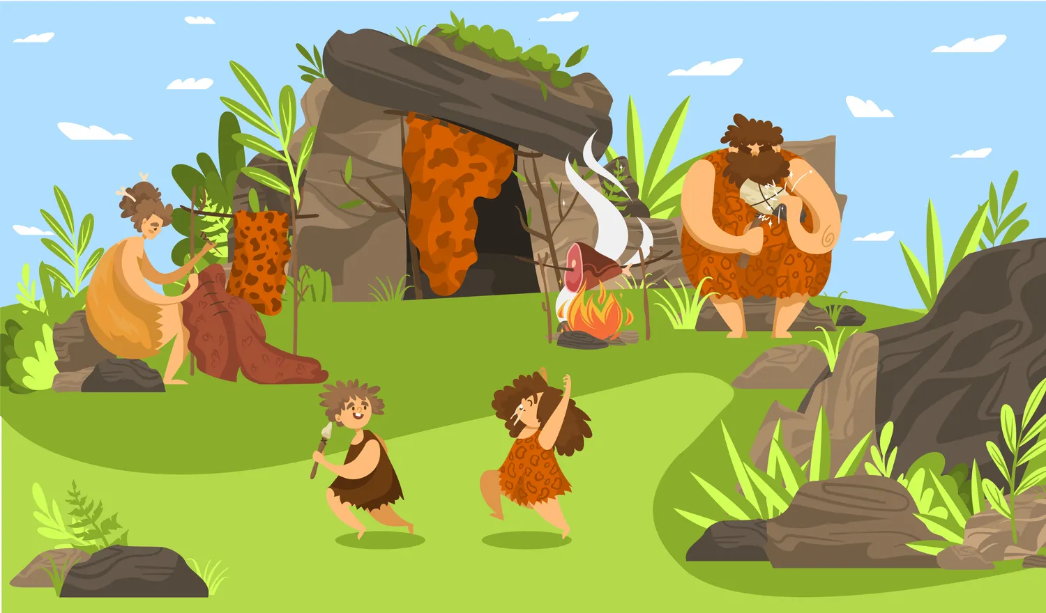 Paleolithic-Clothing-from-Animal-Skins