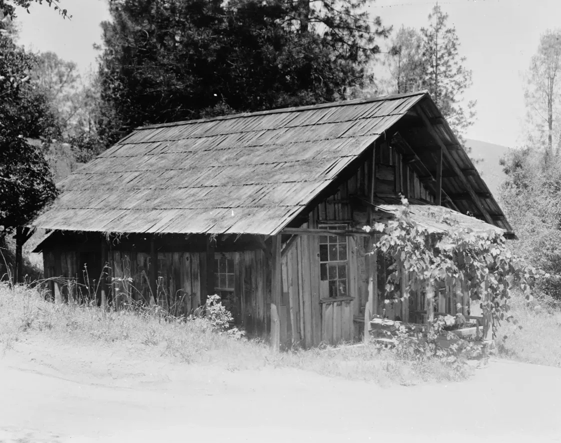 Historic American Buildings Survey Wells Fargo Bank Historical Museum, S.F. Photographed- June 1926 HERE LIVED JAMES W. MARSHALL WHO DISCOVERED THE MIGHTY SECRET OF THE SIERRA - HABS CAL,9-COLO,2-1
