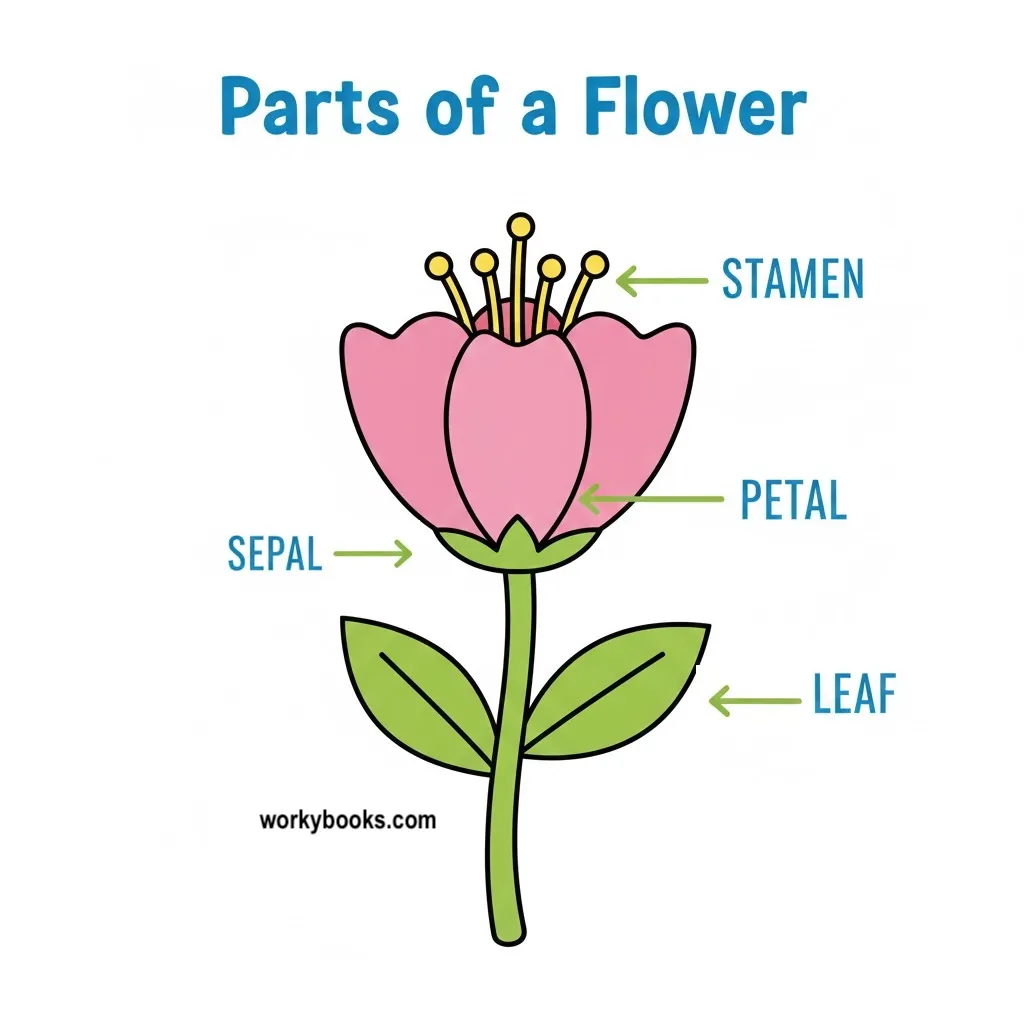 Parts of a Flower