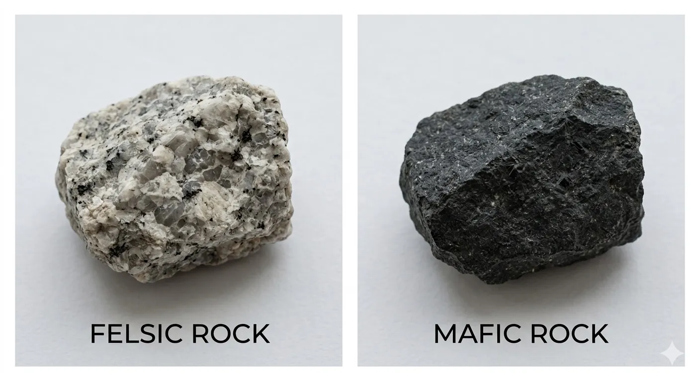 Felsic and Mafic Igneous Rocks