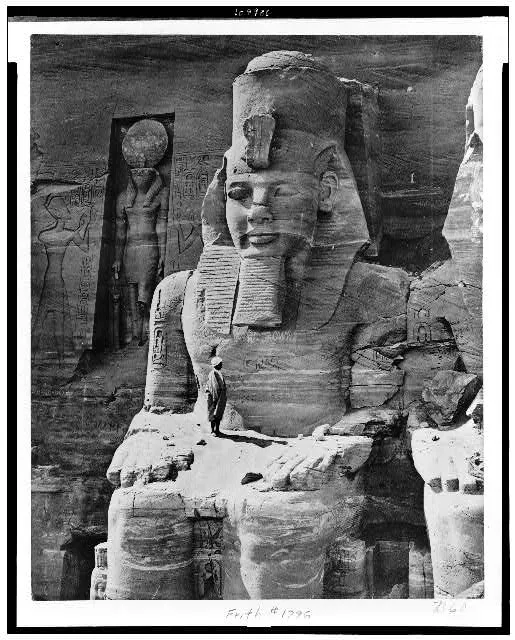 [Colossus of Ramses II, Abū Sunbul, Egypt]