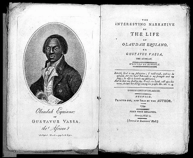 [Frontispiece and title page from: The interesting narrative of the life of Olaudah Equiano]