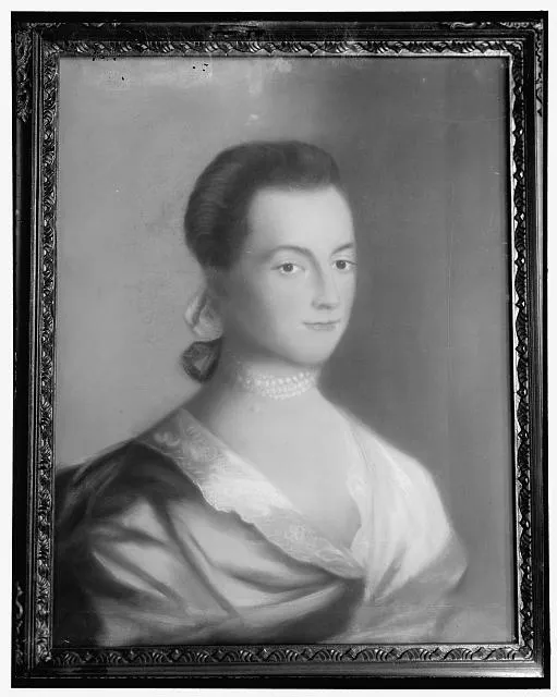 [Portrait of Abigail Adams by Benjamin Blyth]