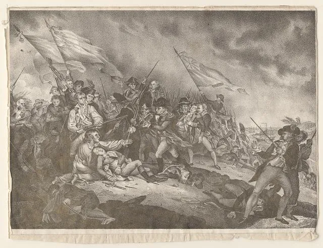 [The battle of Bunker's Hill, June 17th 1775]