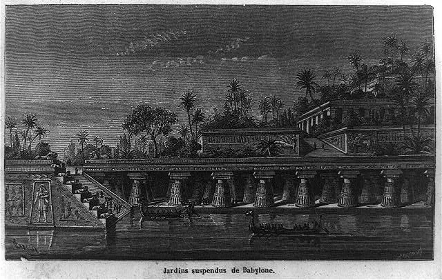 [The hanging gardens of Babylon]