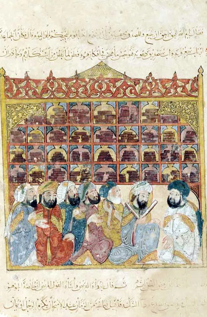 A Library in Golden Islamic Age