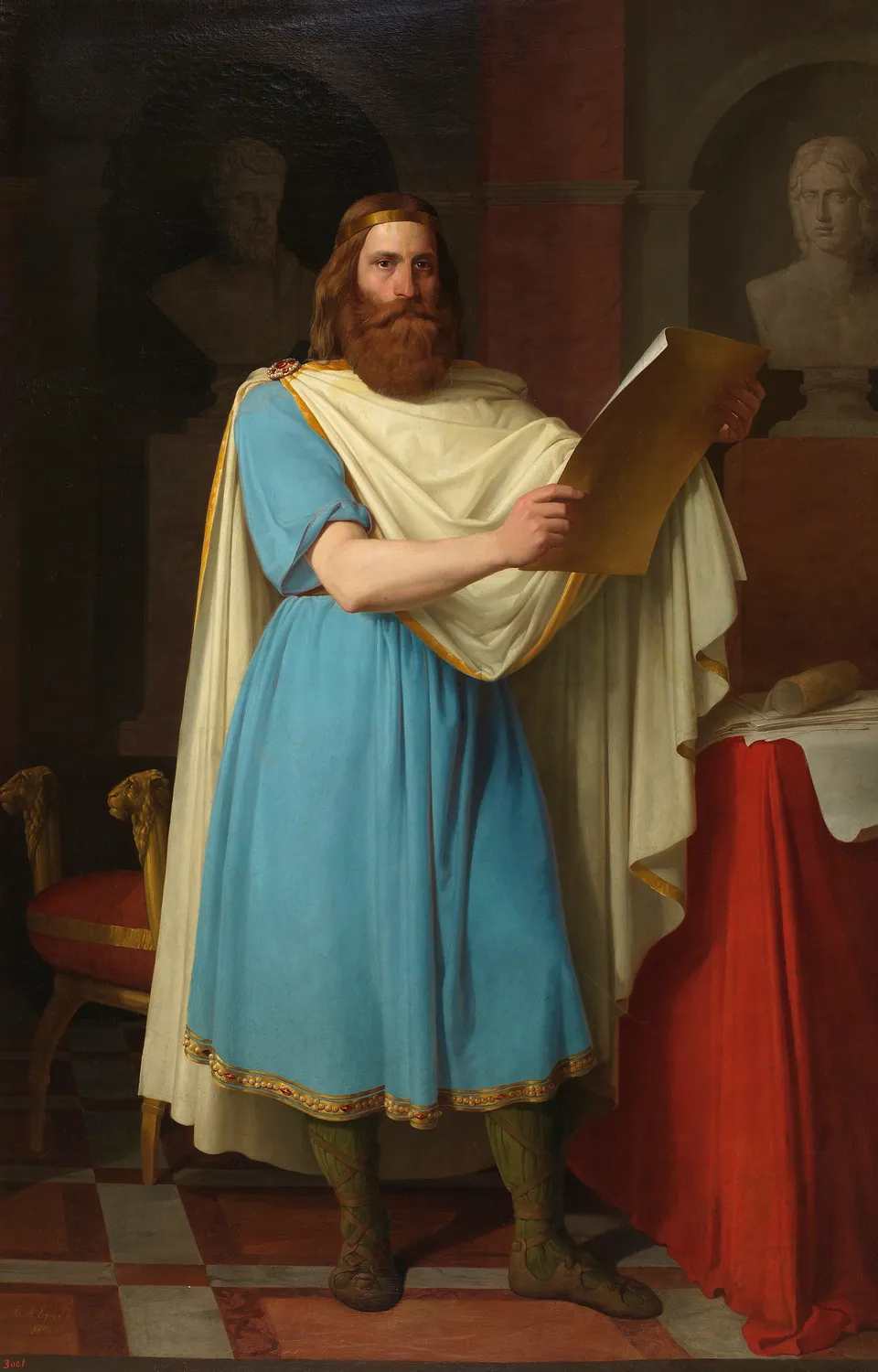 Alarico II, rey de los Visigodos (Museo del Prado)
