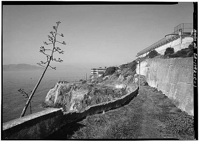 Alcatraz, Industries Building, Alcatraz Island, San Francisco Bay, San Francisco, San Francisco County, CA