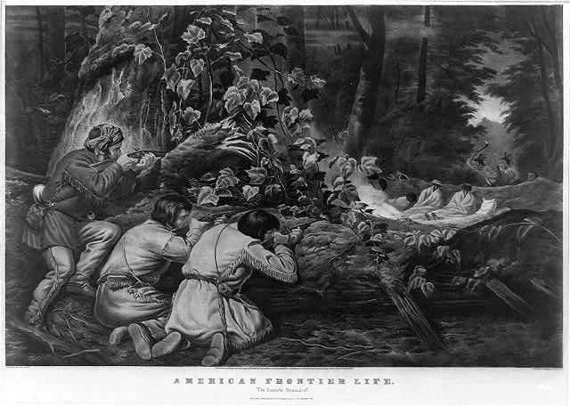 American Frontier Life - The Hunter's Stratagem