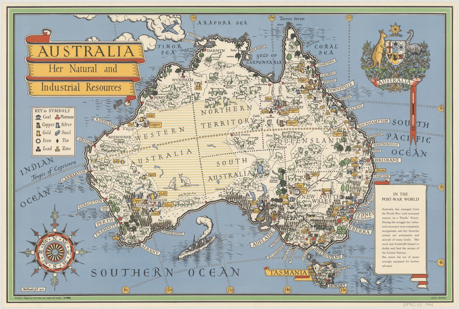 Australia, her natural and industrial resources (1946)