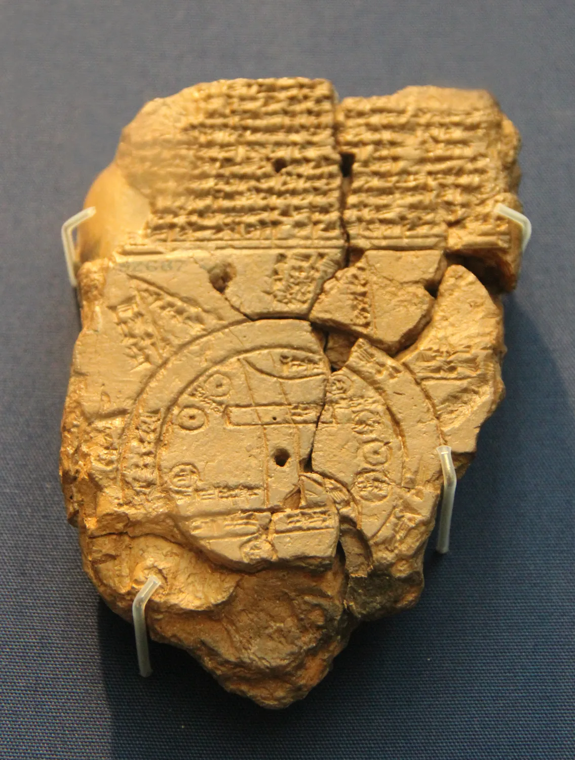 Babylonian Map of the World, 700-500 BC