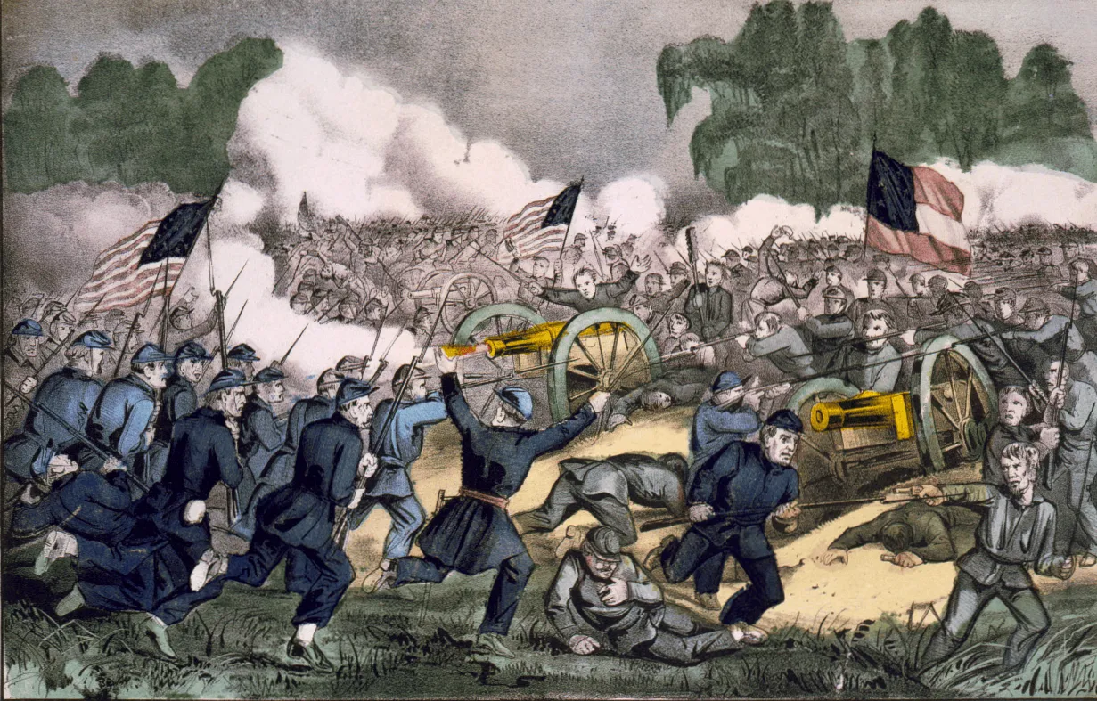 Battle of Gettysburg, by Currier and Ives.png