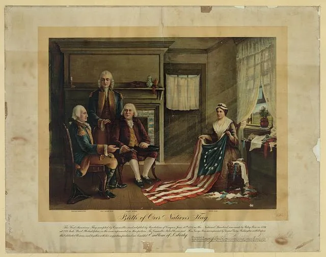 Birth of our nation's flag