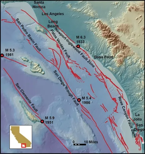 Borderlands active faults page