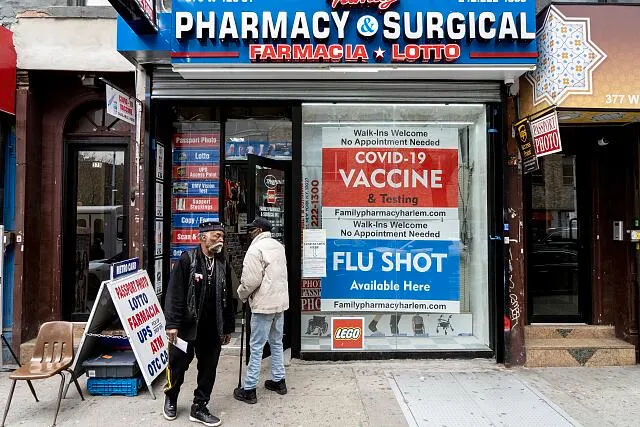 COVID-19 vaccine and testing, Pharmacy & Surgical, 379 West 125th St., Harlem