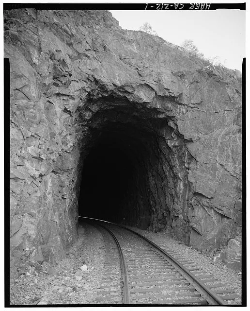 Central Pacific Transcontinental Railroad, Tunnel No. 3, Milepost 180.65, Cisco, Placer County, CA