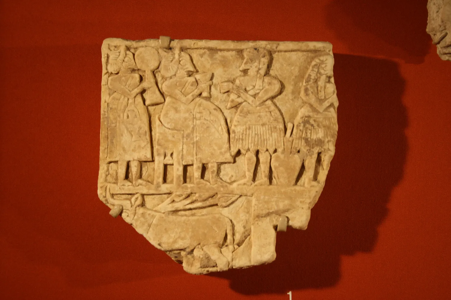 Daily Life in Mesopotamia Sumerian Banquet Scene, 2700-2350 BC (10450594616)