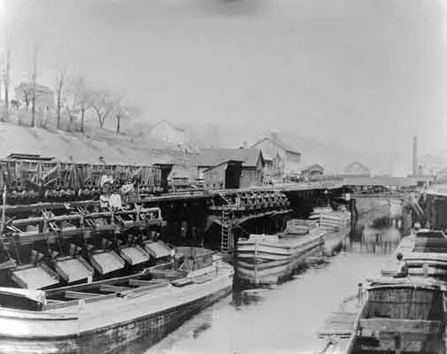 Delaware and Hudson Canal Honesdale basin