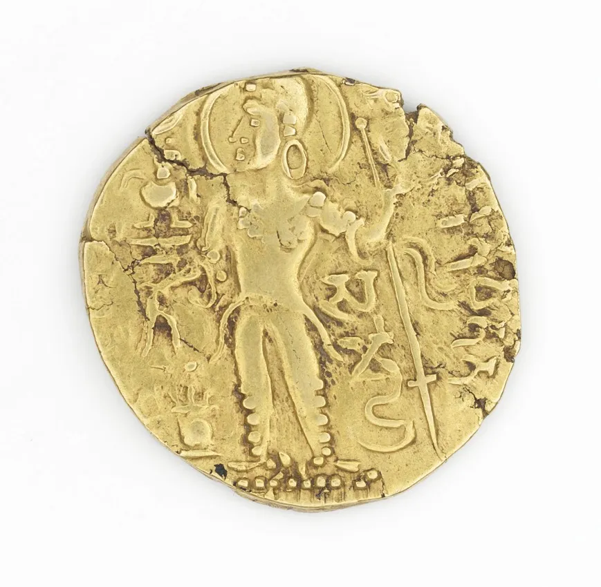 Dinar of Samudragupta LACMA M.77.55.17 (2 of 2)