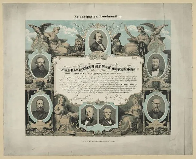 Emancipation Proclamation. Proclamation by the governor