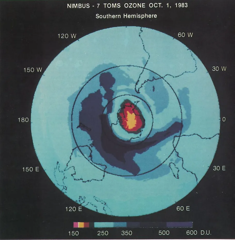 First Space-Based View of the Ozone Hole (8006648994)