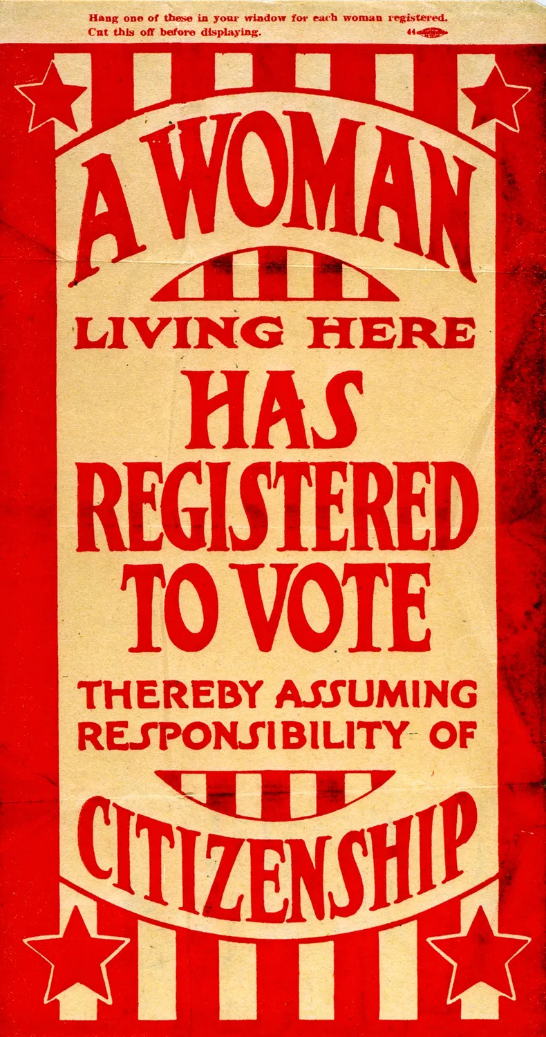 Flier for window display- 