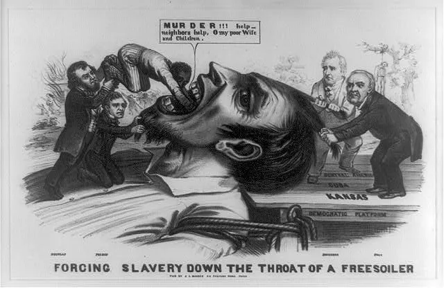 Forcing slavery down the throat of a freesoiler
