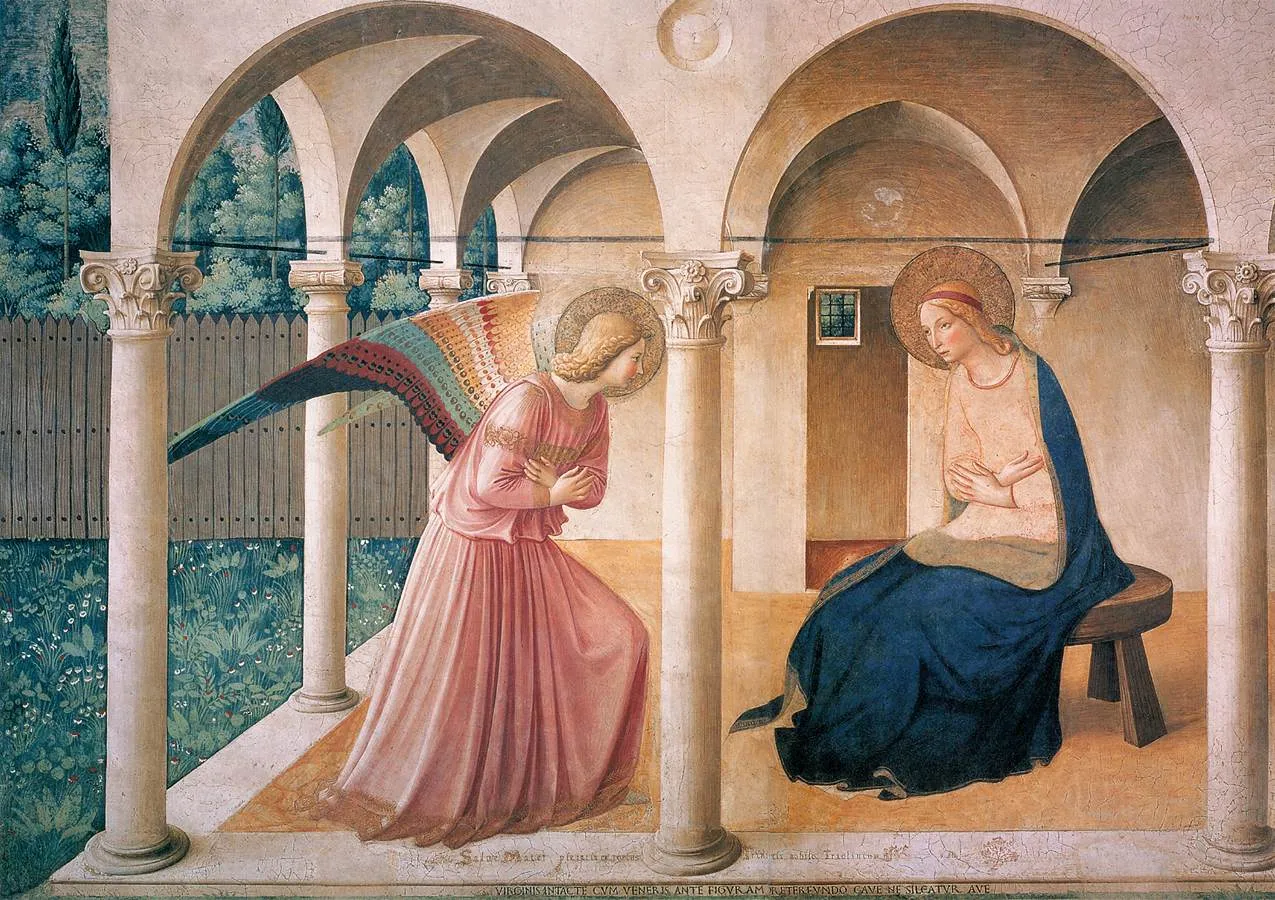 Fra Angelico - The Annunciation - WGA00555