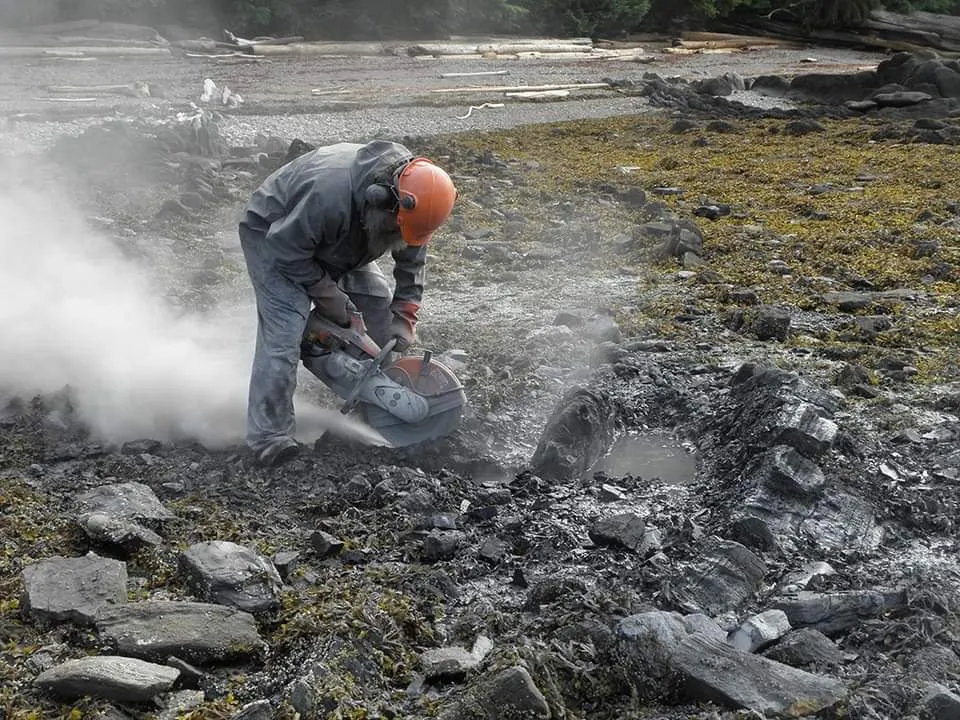 Geologist Jim Baichtal