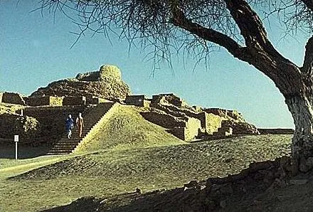 Ghanghro location - Mohenjo-daro