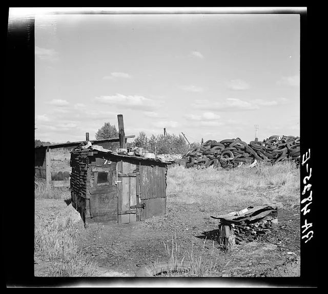 Hooverville. Portland, Oregon