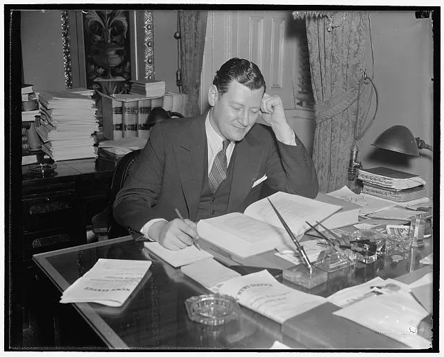 How a bill become a law. The bill is taken from the hopper and sent to Lewis Dreschler, Parliamentarian of the House who refers it to the proper committee for discussion and then sends it to the Chief Bill Clerk to be numbered