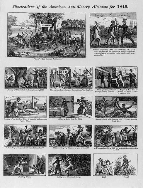 Illustrations of the American Anti-Slavery Almanac for 1840