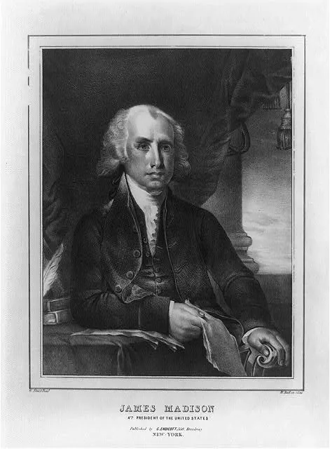 James Madison, Fourth President of the United States