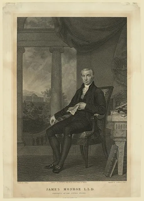 James Monroe, L.L.D., President of the United States