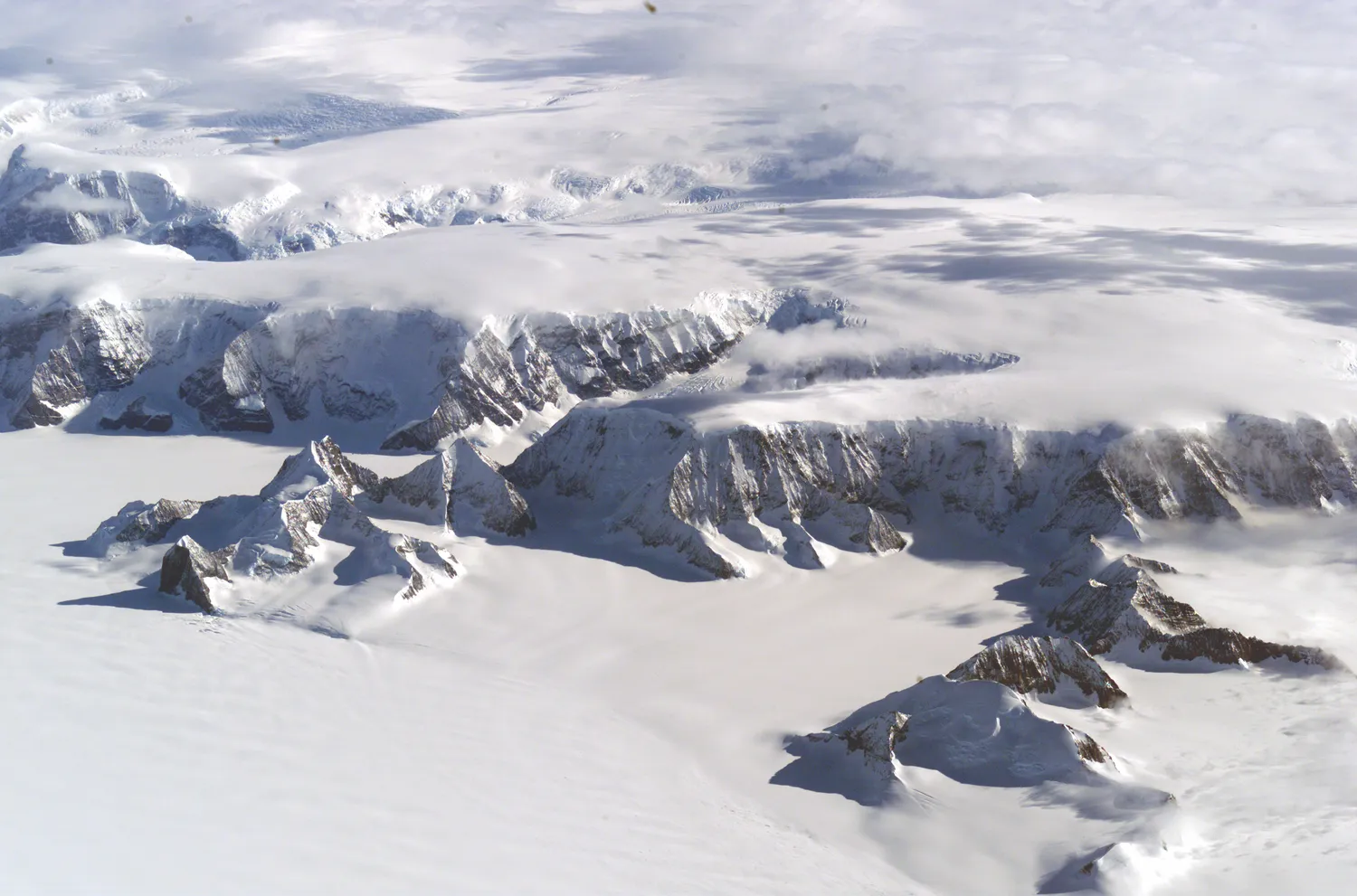 Larsen Ice Shelf in Antarctica