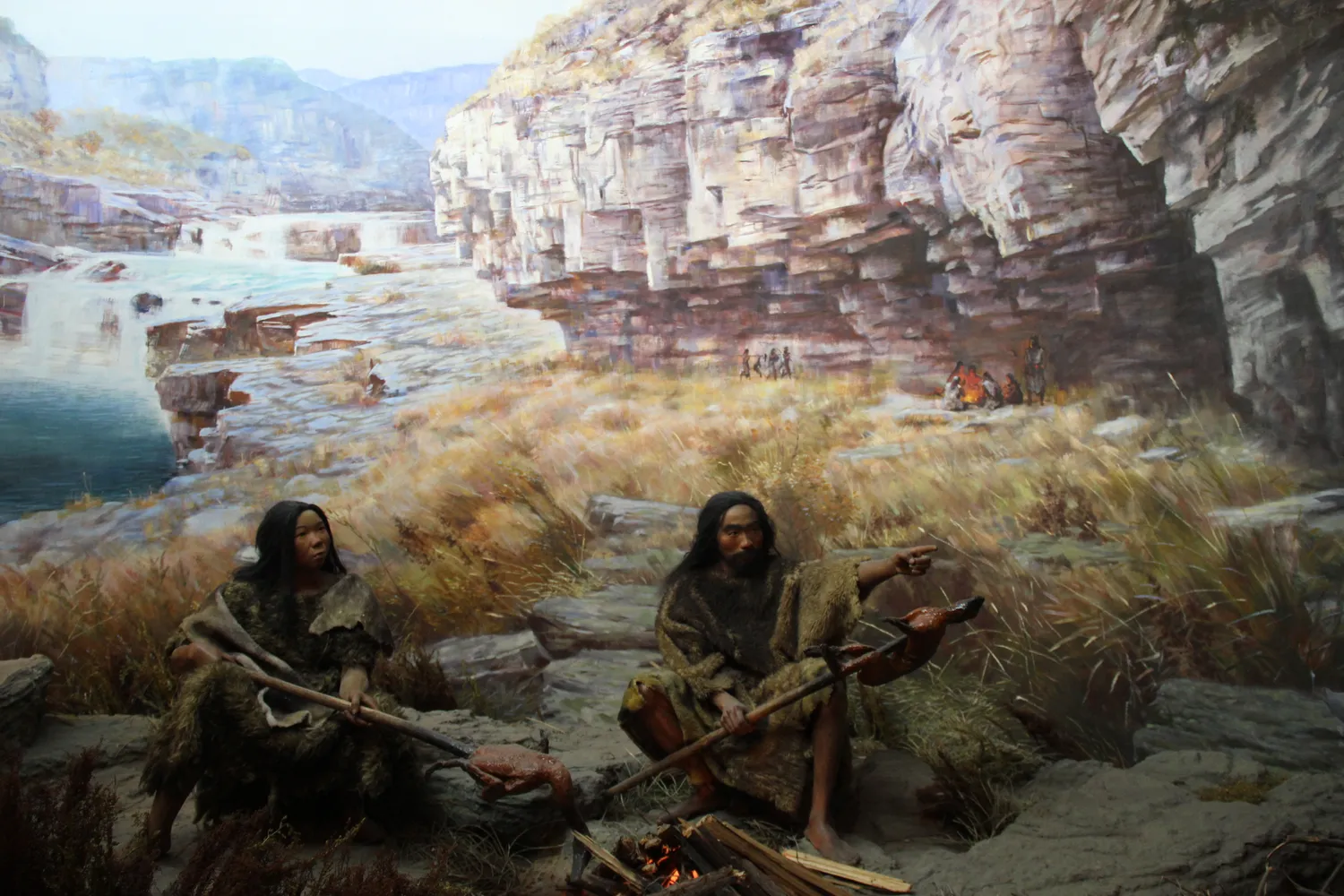 Late Paleolithic Human Diorama (10099338786)