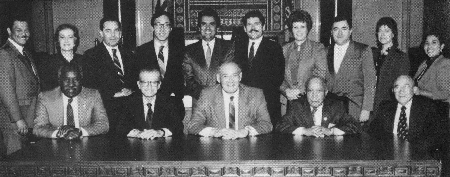 Los Angeles City Council, 1989