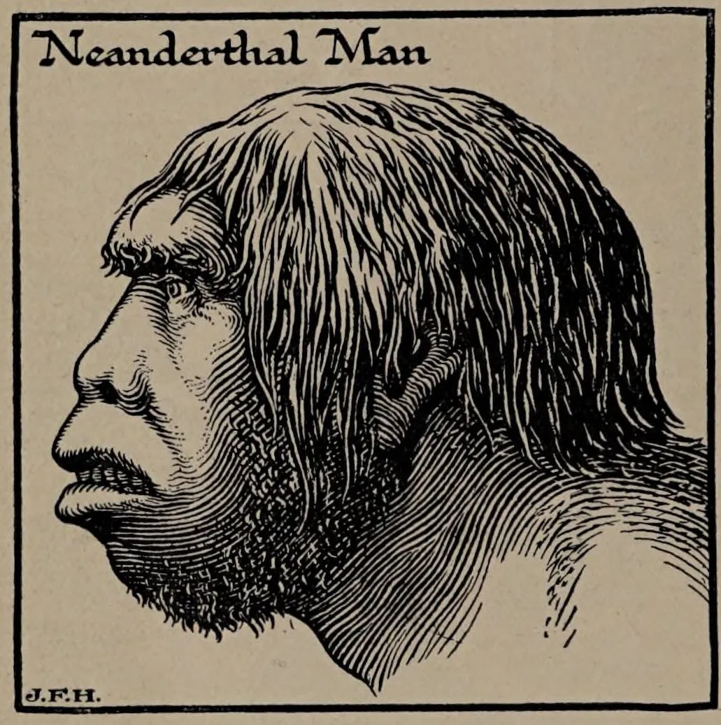Neanderthal Man, H. G. Wells' Outline of History, page 39