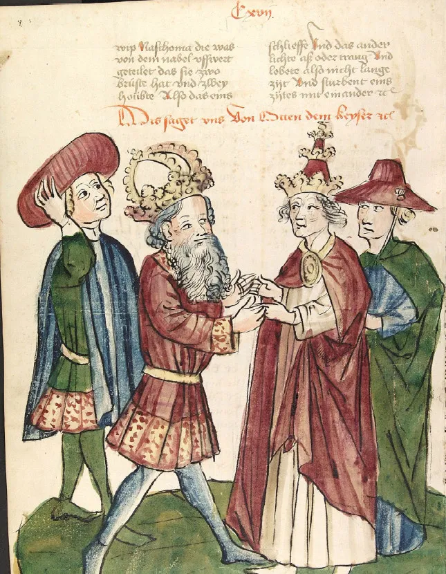 Otto I begegnet Papst Johannes XII