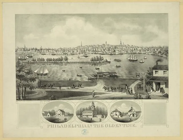 Philadelphia in the olden time
