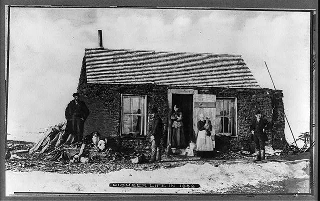 Pioneer life in 1882