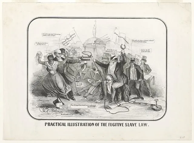Practical illustration of the Fugitive Slave Law