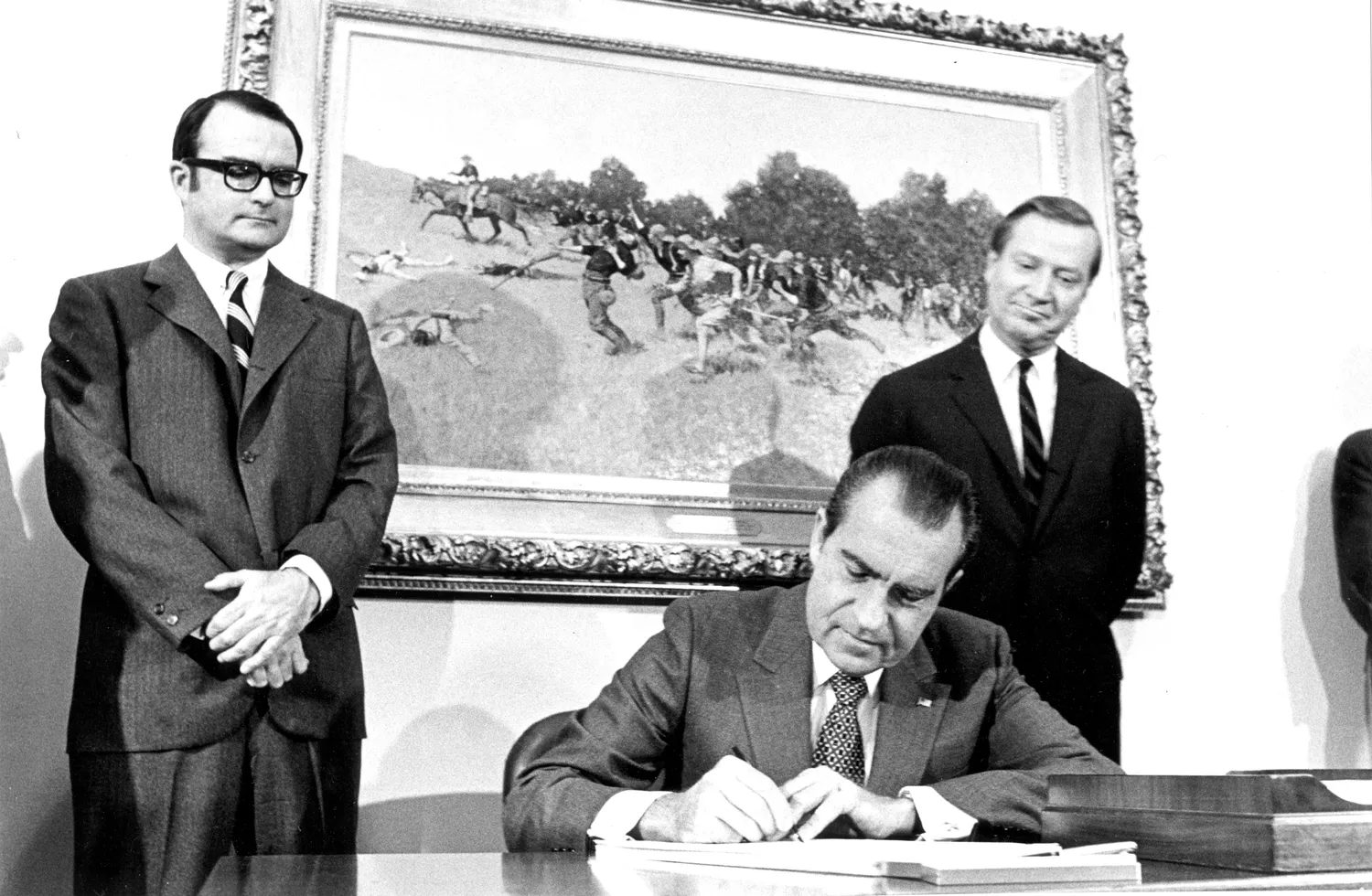 Richard Nixon signs Clean Air Act of 1970 12-31-1970