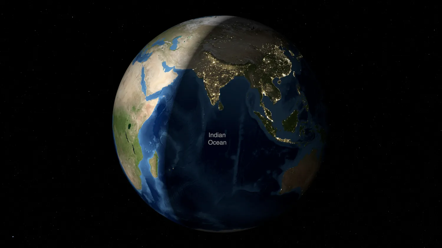 SOS - Day-Night cycle with Blue Marble and Black Marble Nightlights (SVS5477 - day-night KSC SOS stills 00297)