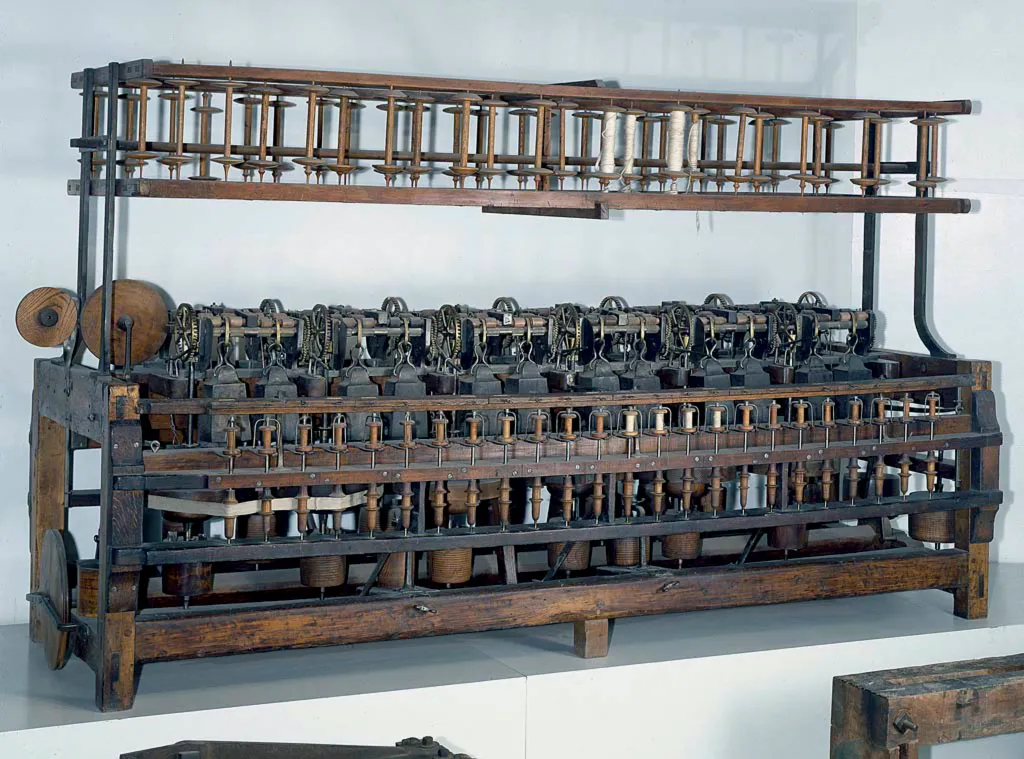 Samuel Slater Spinning Frame