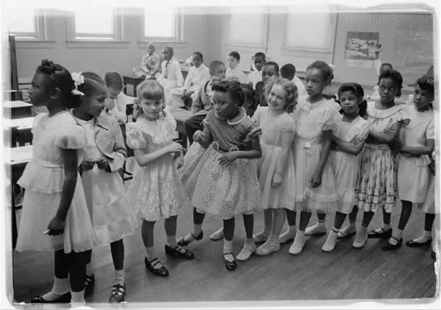 School integration. Barnard School, Washington, D.C.