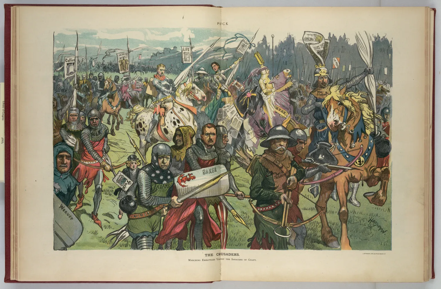 The crusaders - C. Hassman. LCCN2011645818