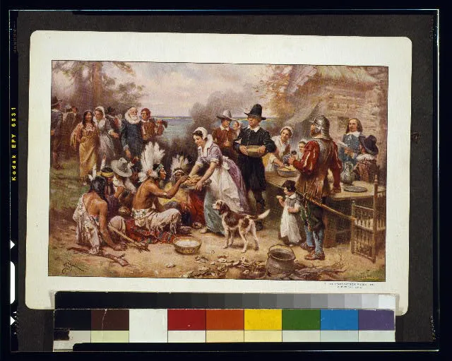 The first Thanksgiving 1621